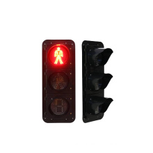 Pedestrian Full Ball Traffic Signal Light with System